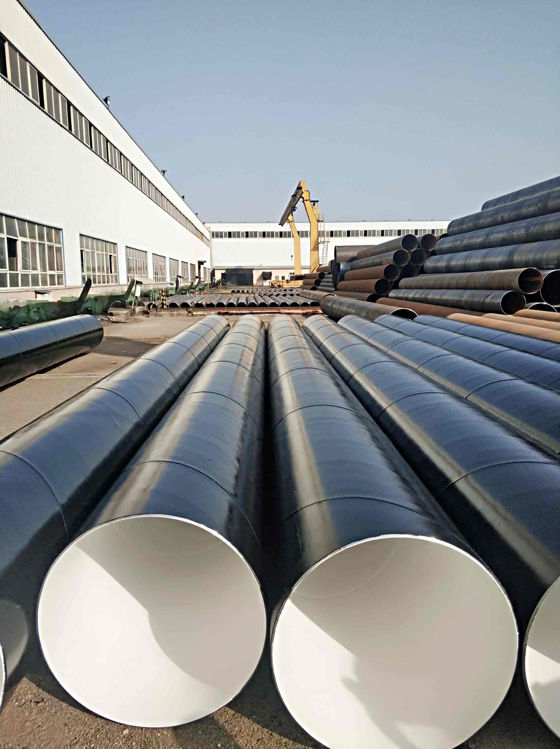 防腐螺旋鋼管出現流掛現象的原因及解決方案